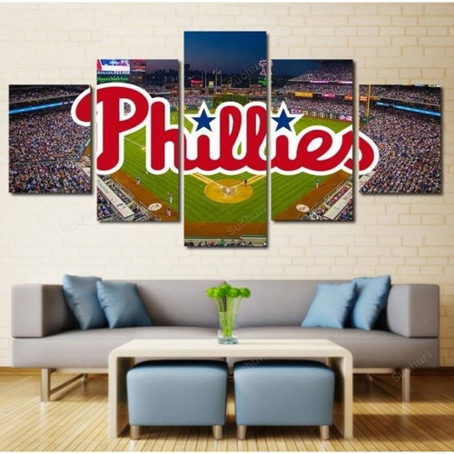 Philadelphia Phillies Wall Art Framed Decor Canvas Painting 8359