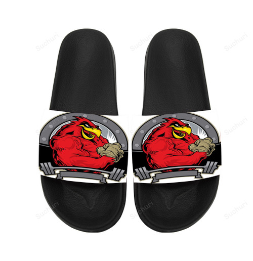 Arizona Cardinals Iron Cardinals Strong Gift For Fan Sandals