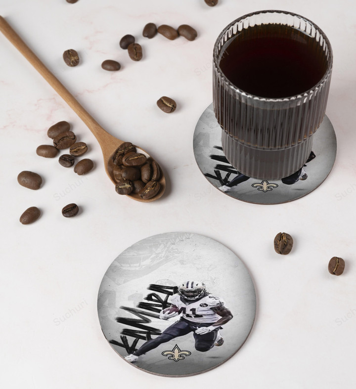 New Orleans Saints Alvin Kamara5 Cup Mug Holder Drink Coaster