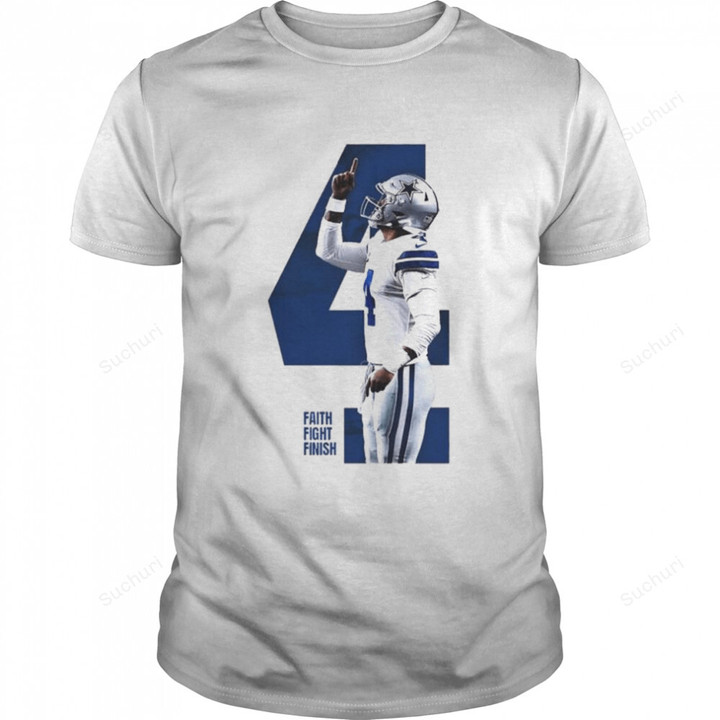 4 dak prescott dak pray Dallas Cowboys 2D T-shirt