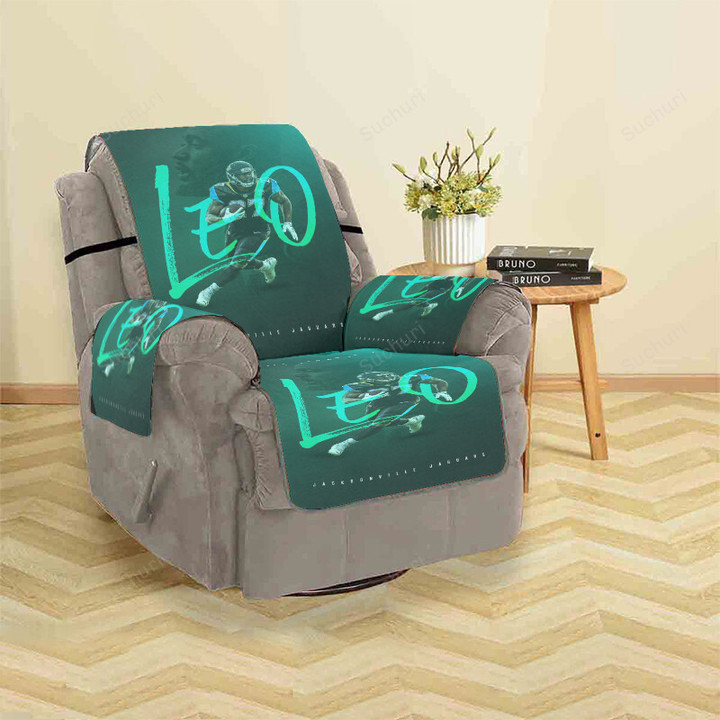 Jacksonville Jaguars Leonard Fournette 27 Sofa Protector Slip Cover