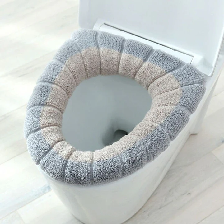 Winter Warmth for Your Bathroom: Soft and Washable Toilet Seat Cover