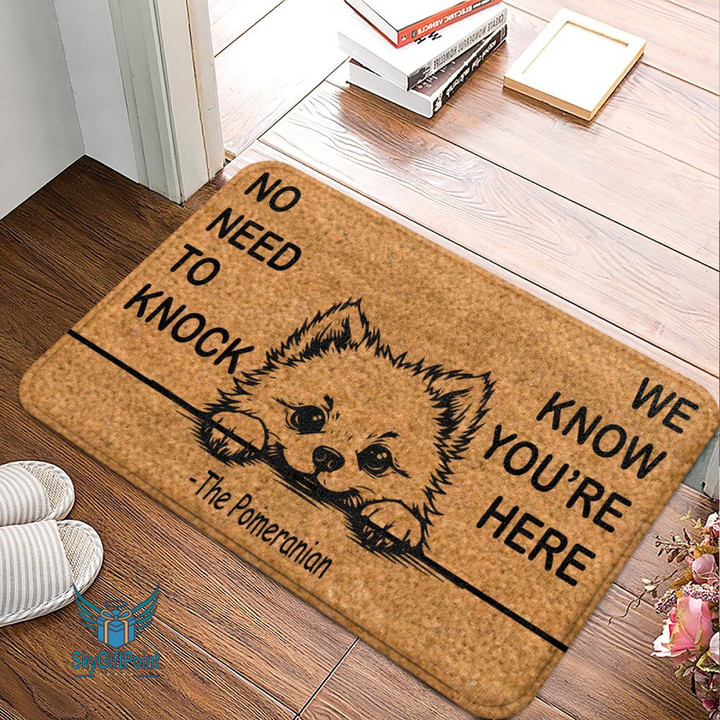 Pomeranian Door Mat