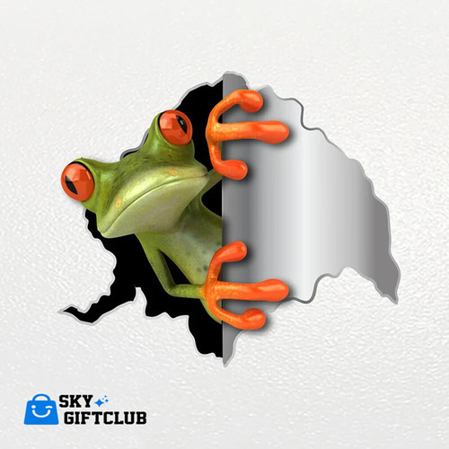Car Sticker Frog