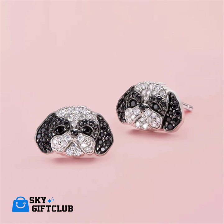 Cute Shih Tzu Earrings