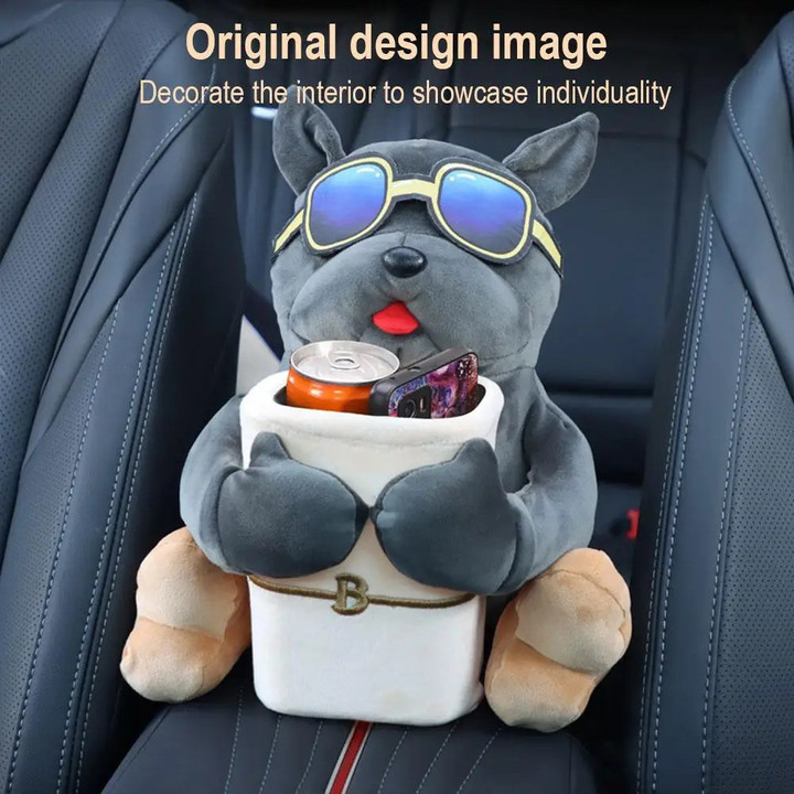 Car Mounted Tissue Box 2-in-1