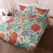 Bohemian Comforter Flower Lightweight DressGift Bedding Set