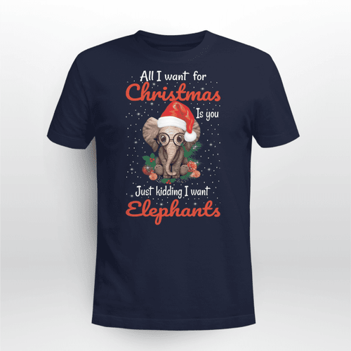 Christmas Elephant baby