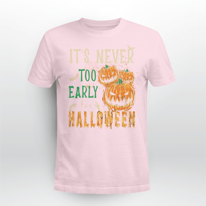 It's Never Too Halloween T-shirt