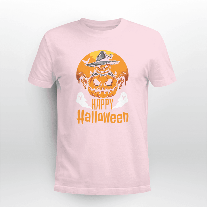 Happy Halloween Funny Pumpkin Gift T-shirt