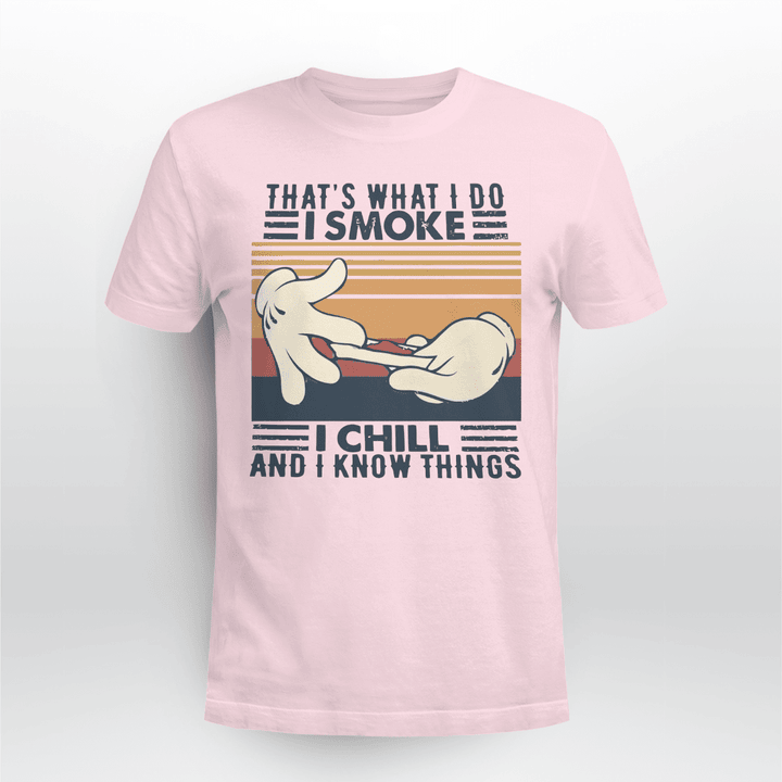 That-s-what-i-do-i-smoke-i-chill-and-i-know-things-vintage-shirt