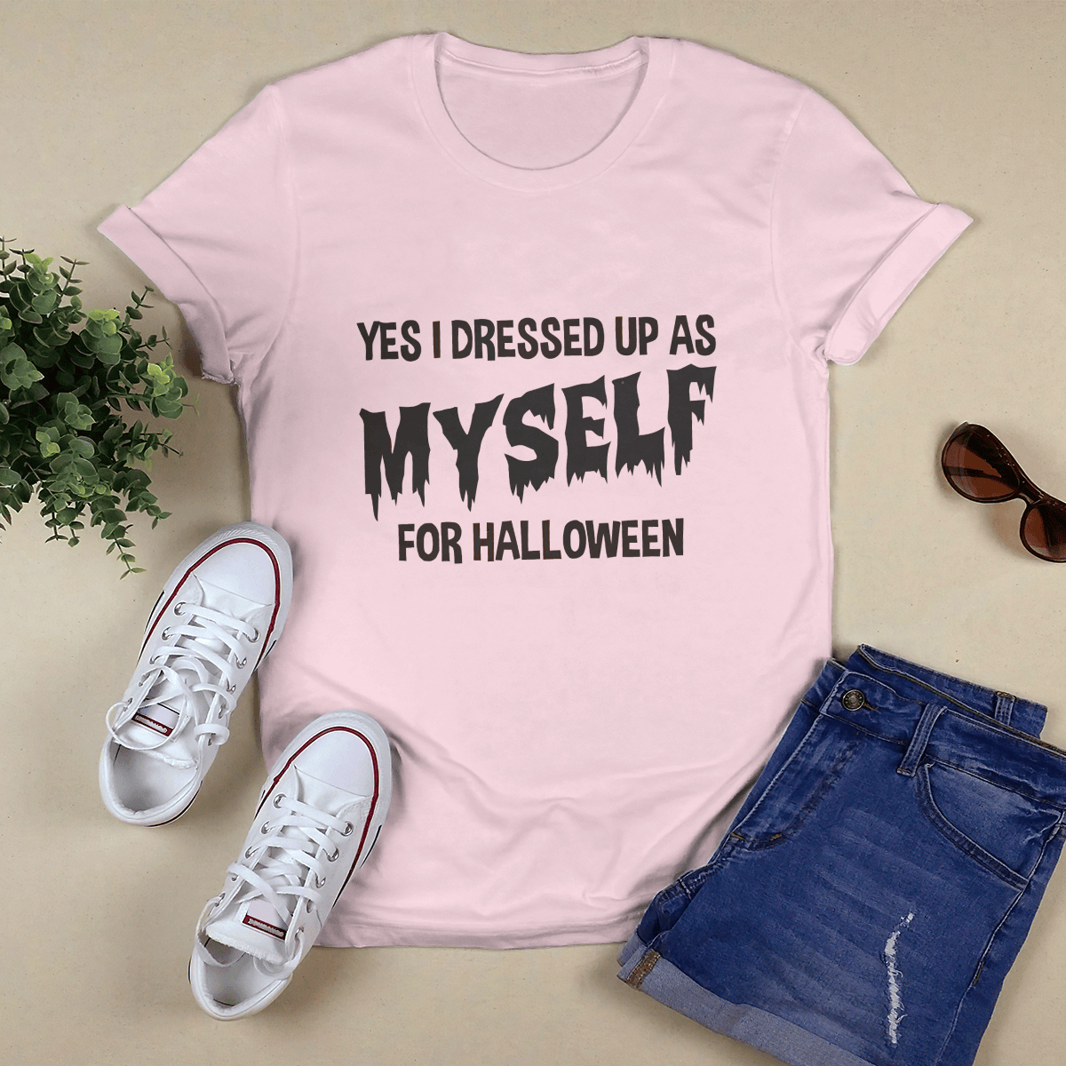 I Dressed Up As Myself For Halloween T-Shirt