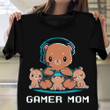 Bears Gamer Mom Shirt Bears Funny Video Game T-Shirt Best Mother's Day Gifts 2024