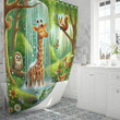 Giraffe Paradise Shower Curtain