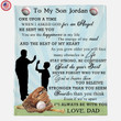 To My Son Blanket, Christmas Gift For Son Or Daughter, Gift From Mom Or Dad