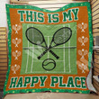 Personalized Tennis Bedding Set Blanket , Great Gifts For Family