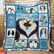 Penguin You Will Forever Be My Always Quilt Bedding Set Blanket