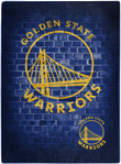Nba Throw Golden State Warriors Team Sherpa Fleece Blanket Gifts For Family, For Couple