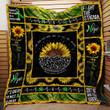 Mental Health Awareness Sunflower The Sun Will Rise Great Cutomized Gift For Birthday Christmas Thankgiving Perfect Gift For Sunflower Lovers Quilt Blanket Bedding Set