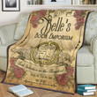 Belle’S Book Emporium Best Seller Fleece Blanket Gift For Fan, Quilt Blanket Bedding Set Gift