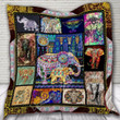 Bohemian Elephant Quilt Blanket Bedding Set For Home DeCor
