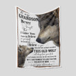 Wolves Personalized Quilt Blanket For Grandma For Picnic And Bedroom Decor