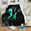 Fairy Hairstylist Sherpa Fleece Blanket Gifts For Family, For Couple