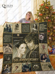 Outlander 5Th Anni Collected Collection Quilt Blanket Bedding Set