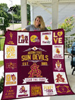 Arizona State Sun Devils Est 18Quilt Blanket Bedding Set