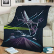 X-Wing Fleece Blanket Gift For Fan, Premium Comfy Sofa Throw Blanket Gift