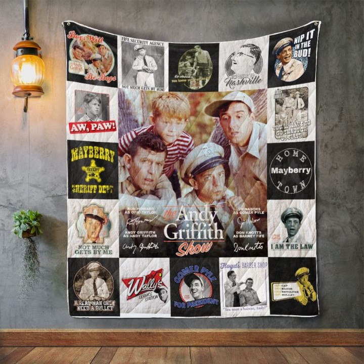 The Andy Griffith Show Quilt Blanket Bedding Set For Fans3