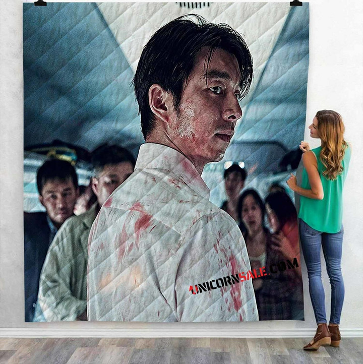 Netflix Movie Train To Busan V 3D Customized Personalized Quilt Bedding Set Blanket
