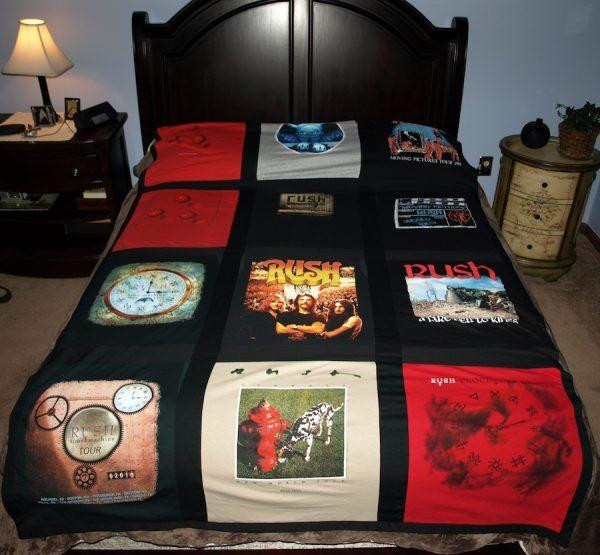 Rush Is A Band Quilt Blanket Bedding Set For Home DeCor