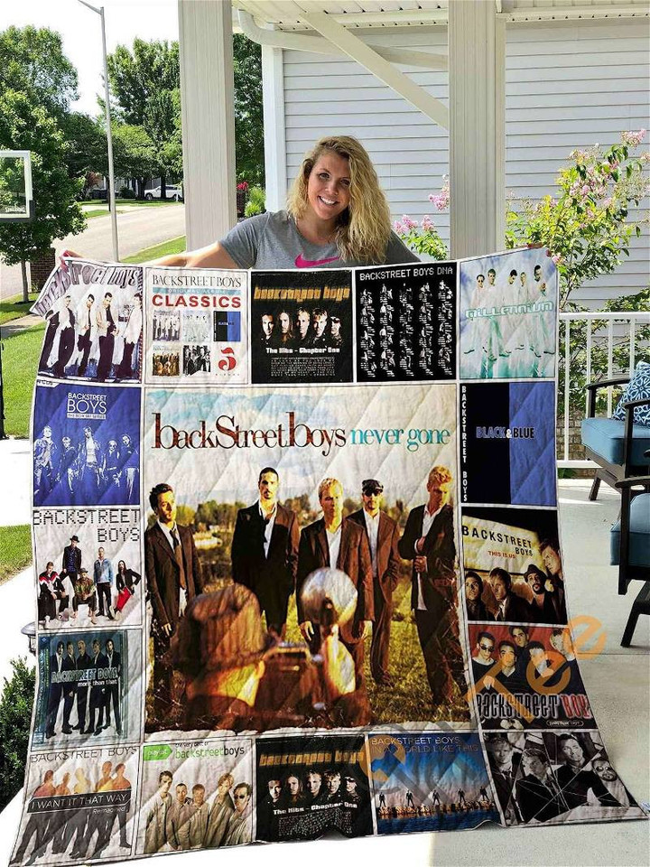 Cozy Up With Backstreet Boys Quilt Blanket Bedding Set