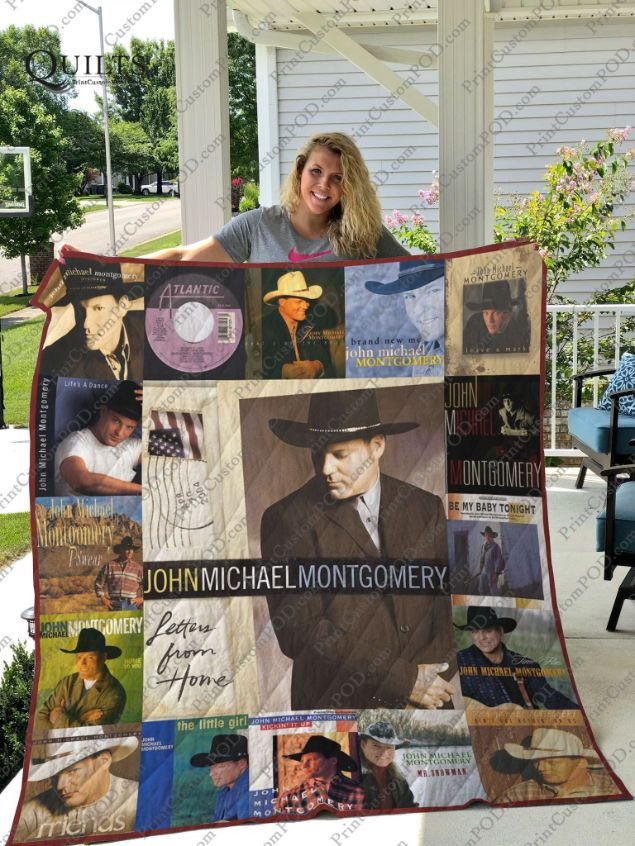 Letters From Home John Michael Montgomery For Fans Ver Collection Quilt Blanket Bedding Set