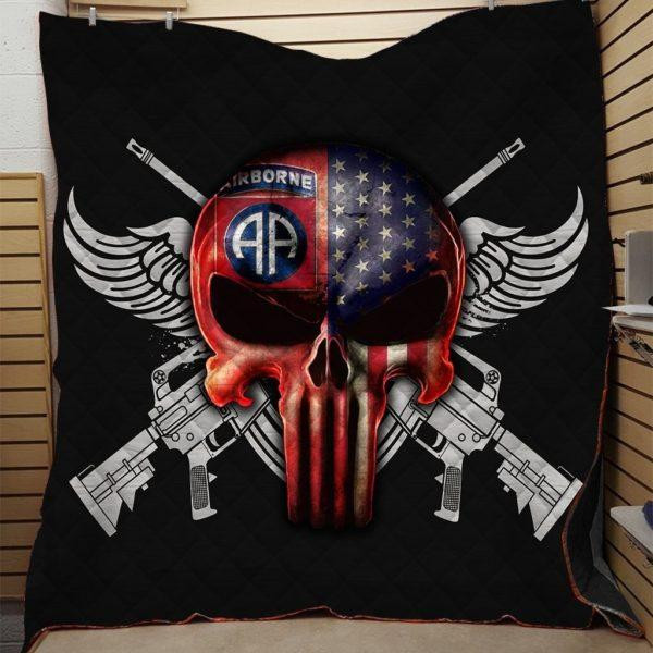 U.S Army Airborne Printing Quilt Blanket Bedding Set Hqc