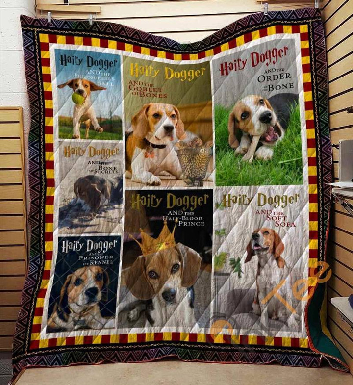 Beagle 05 Quilt Blanket Bedding Set