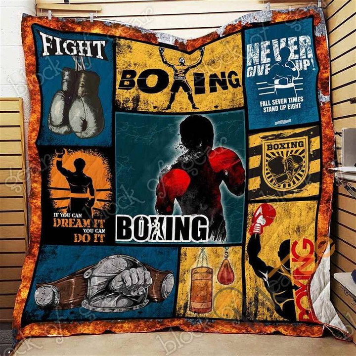 Boxing.It’S Cheaper Than Therapy Quilt Blanket Bedding Set