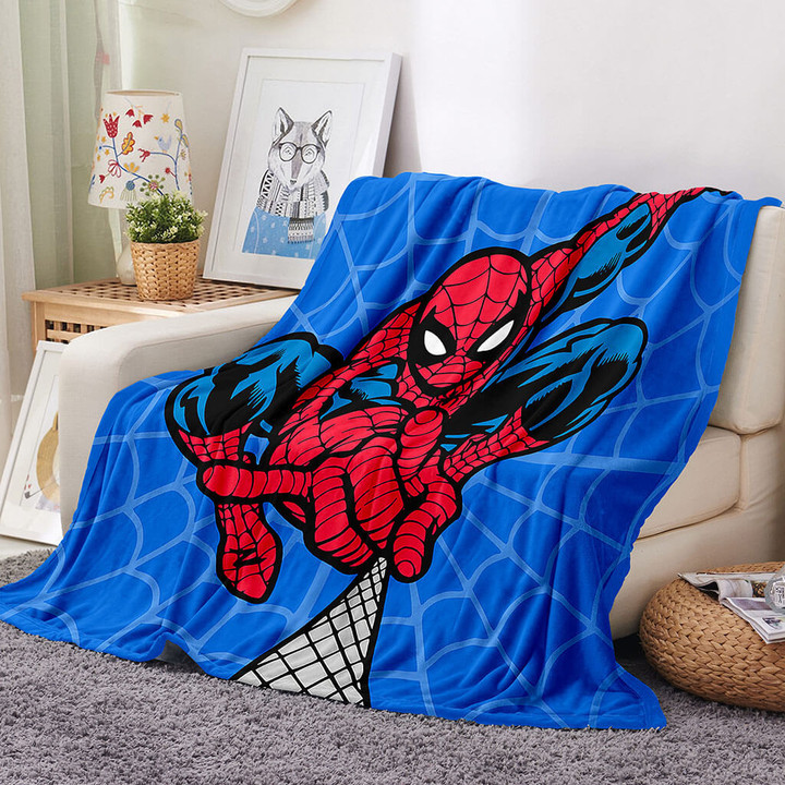 Spider-Man Pattern Blanket 313