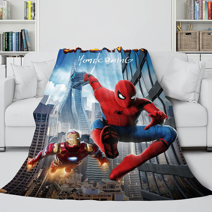 Spiderman Cosplay Blanket 913