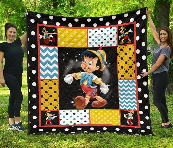 Pinocchio Blanket Cartoon Fan Gift Idea 3D Blanket 69