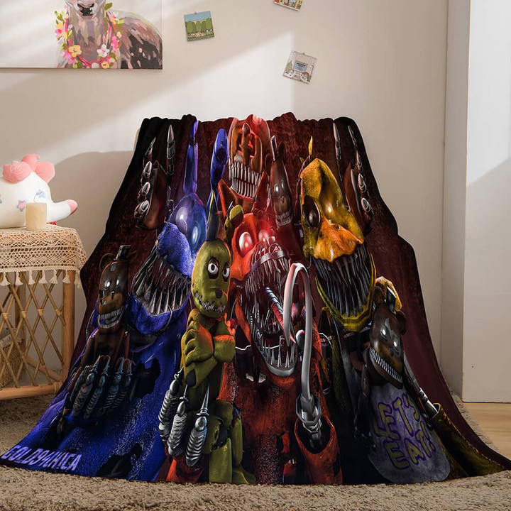 Five Nights At Freddy8217;S Blanket 176
