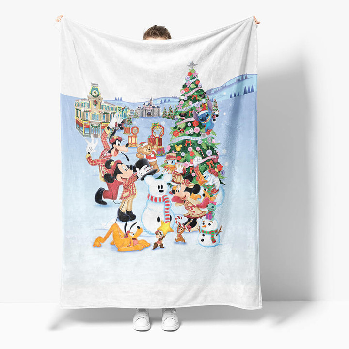 Mickey Mouse Minnie Mouse Blanket 473