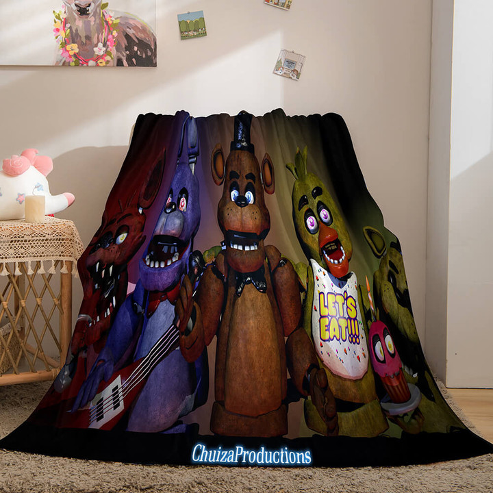 Five Nights At Freddy8217;S Blanket 965