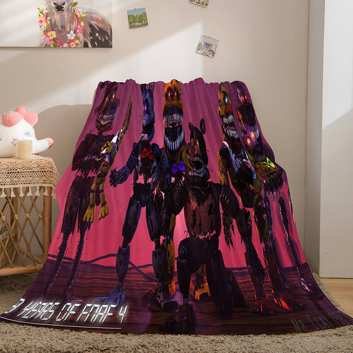 Game Five Nights At Freddy8217;S Cosplay Blanket 339