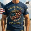 Premium US Navy T-Shirt VPVC930115, 250th Anniversary Navy Shirt, Gifts For Navy Veteran, Gifts On Father's Day, Veterans Day.