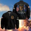 Premium Custom US Veteran Bomber Jacket VPVC803707, Gifts For US Veteran, Gifts On Father's Day, Veterans Day.