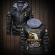 Premium Custom US Army 101st Airborne Division Leather Jacket VPVC702185, Gifts For Army Veteran, Gifts On Father's Day, Veterans Day.