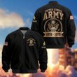Premium Custom US Army Veteran Bomber Jacket VPVC804801, Gifts For US Army Veteran, Gifts On Father's Day, Veterans Day.