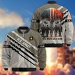 Premium Custom US Army Veteran Bomber Jacket VPVC805210, Gifts For US Army Veteran, Gifts On Father's Day, Veterans Day.
